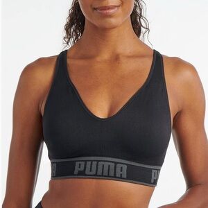 Puma Black Sports Bra